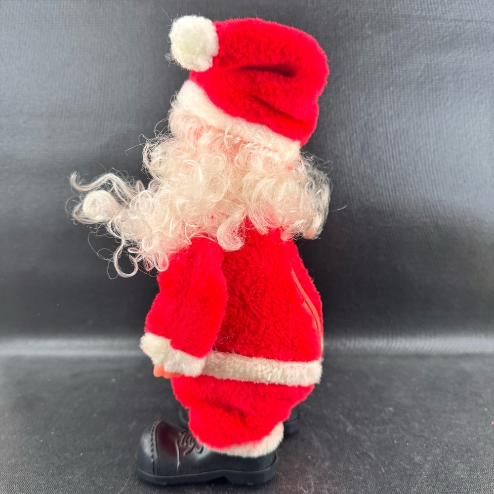 Vintage Bell Ringing Walking Musical Santa Claus Decor Tested/Works - Picture 4 of 7